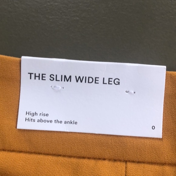 Ann Taylor Slim Wide Leg High Rise Pants - Picture 6 of 12